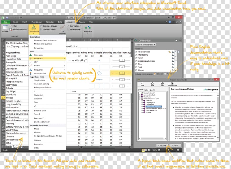 Computer program Pareto chart Statistical Quality Control Using Excel Microsoft Excel Computer Software, Statical Analysis transparent background PNG clipart