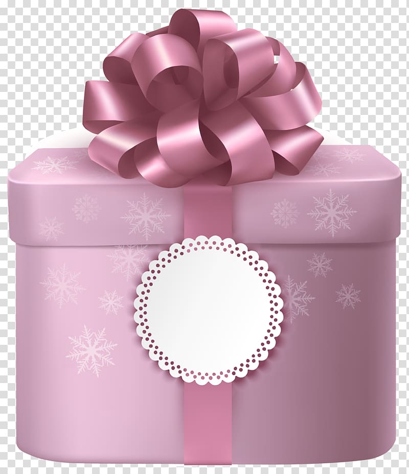 pink box illustration, Gift Pink Box , Cute Pink Gifts Box with Pink Bow transparent background PNG clipart