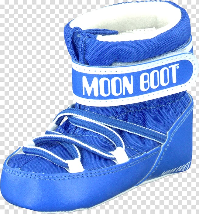 Moon Boot Shoe Blue Child, moon light transparent background PNG clipart