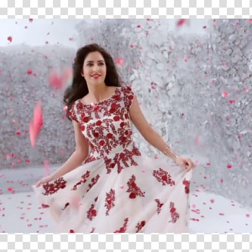 Uff Song Dress Gown Bollywood, katrina kaif transparent background PNG clipart