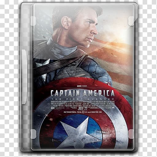 Captain America Marvel Cinematic Universe Film Poster Marvel Studios, Captain America the first avenger transparent background PNG clipart