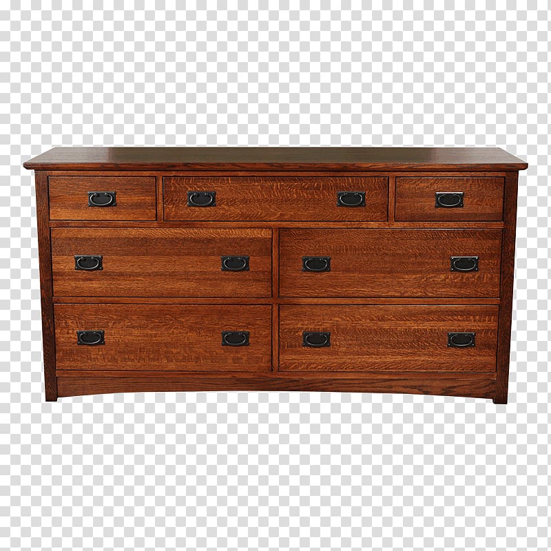Chest of drawers Bedside Tables Buffets & Sideboards, solid wood craftsman transparent background PNG clipart