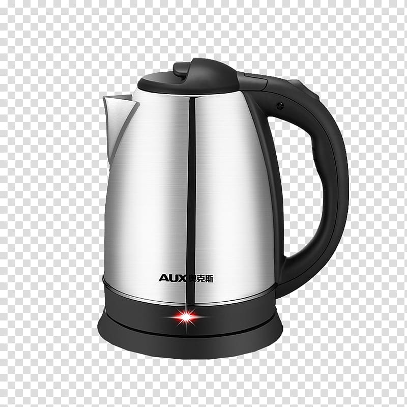 Electric kettle Electric water boiler Electricity Stainless steel, Electric Kettle transparent background PNG clipart
