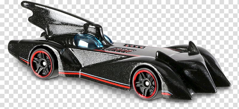 Batman Hot Wheels Car Batmobile Die-cast toy, batman transparent background PNG clipart