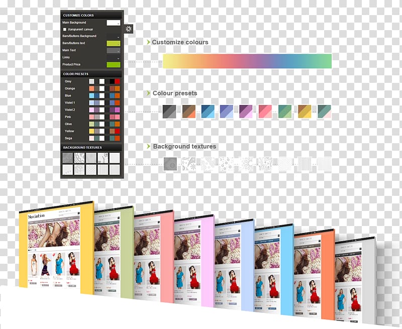Graphic design Brand Display advertising, trend colors transparent background PNG clipart