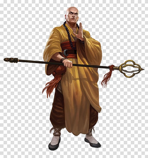 Monk Pathfinder Roleplaying Game Fantasy Dungeons & Dragons, aang transparent background PNG clipart