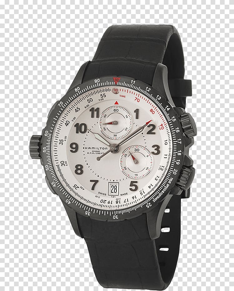Hamilton Watch Company Watch strap Chronograph, watch transparent background PNG clipart