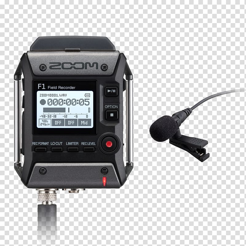 Microphone Digital audio Zoom Corporation Zoom H4n Handy Recorder, microphone transparent background PNG clipart