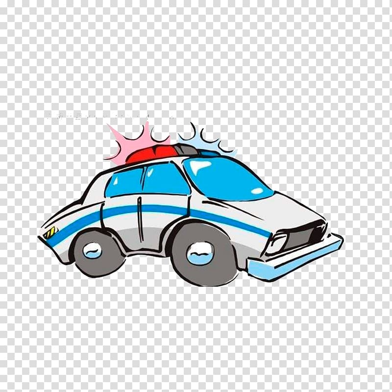 Police car Cartoon, Police light transparent background PNG clipart