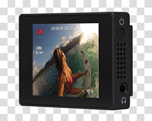GoPro Camera Liquid-crystal display Computer Monitors Touchscreen, gopro cameras transparent background PNG clipart thumbnail