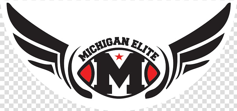 Emblem Logo Michigan Elite Football Club Football team, School Football Tournament transparent background PNG clipart