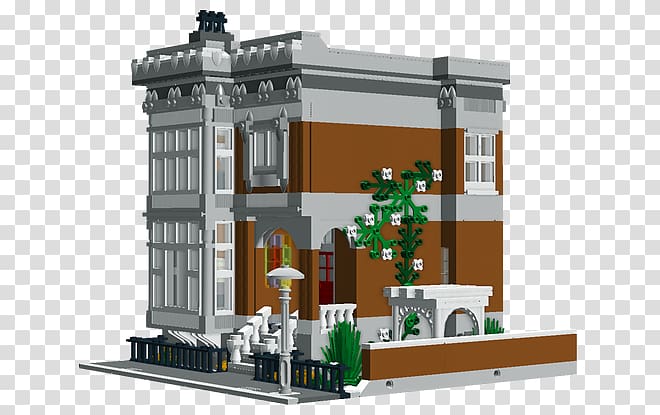 Facade LEGO, Lego Modular Buildings transparent background PNG clipart
