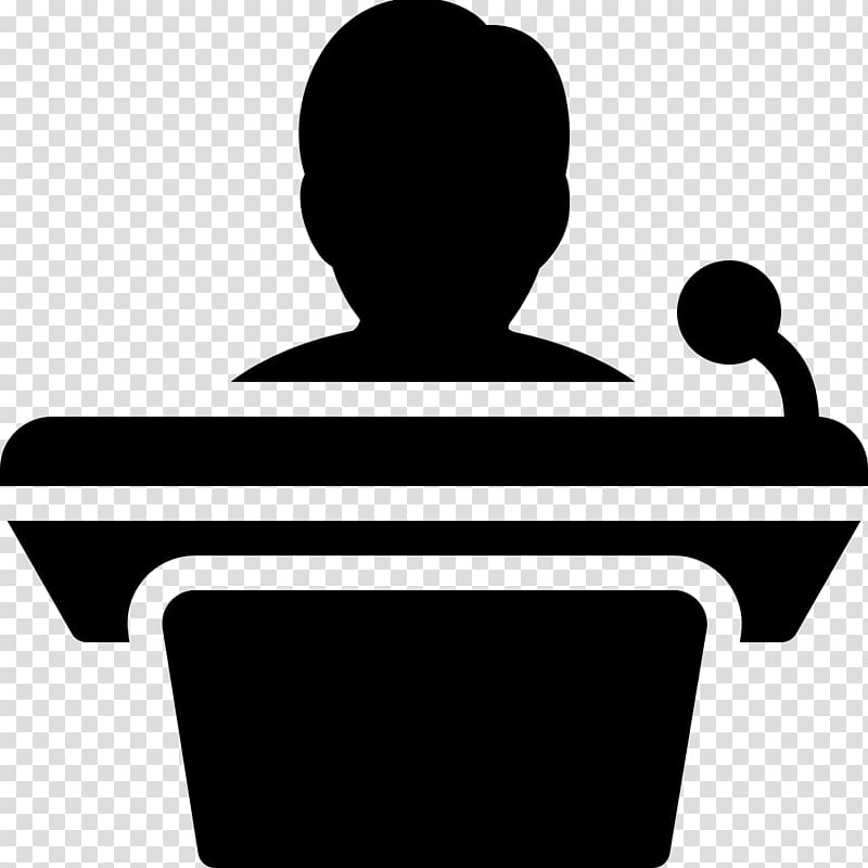 Computer Icons Podium Microphone Public speaking Loudspeaker, microphone transparent background PNG clipart