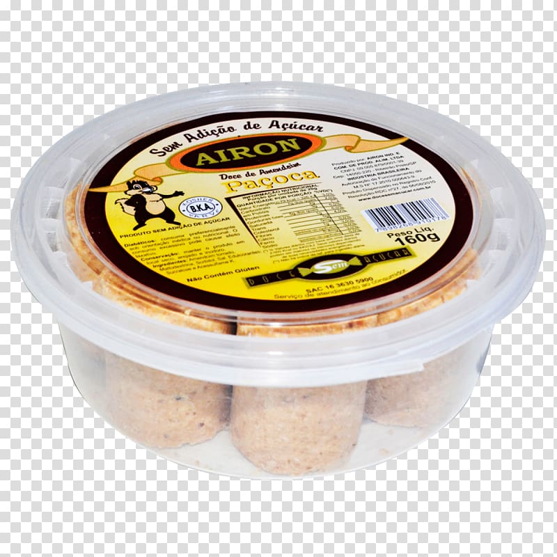 Paçoca Brittle Sugar substitute Peanut Food, pure ghee transparent background PNG clipart