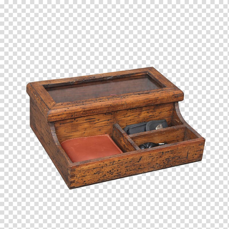 Watch Box Wallet Wood stain Rectangle, glass Box transparent background PNG clipart