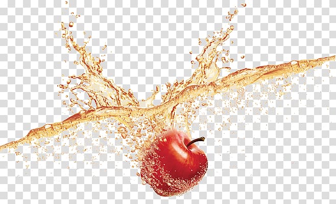 Macintosh Apple Auglis, Apple fell into the water transparent background PNG clipart