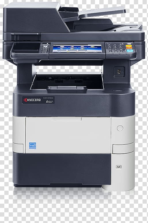 Multi-function printer Laser printing Kyocera Toner, swan transparent background PNG clipart