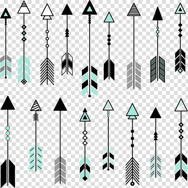 multicolored arrows illustration, Bow and arrow, Bow arrow transparent background PNG clipart