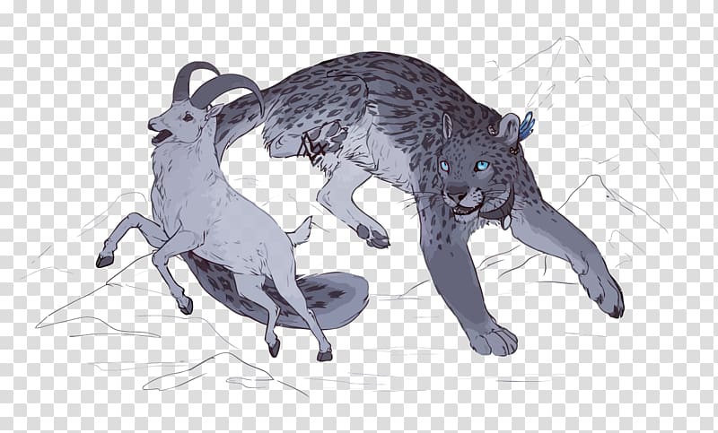 Leopard Cartoon Illustration, hunting leopard transparent background PNG clipart