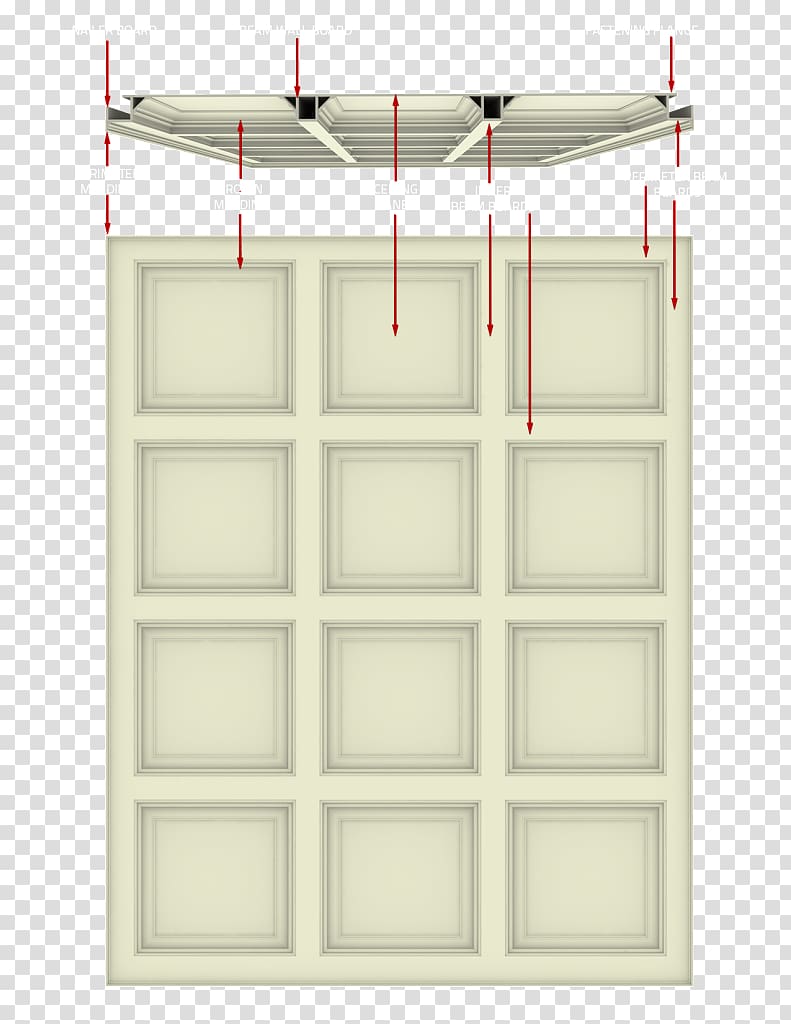 Tin ceiling Coffer Beam Cornice, ceiling design transparent background PNG clipart