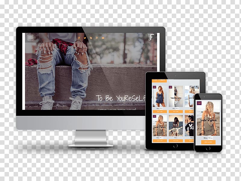 Responsive web design WordPress WooCommerce Template, WordPress transparent background PNG clipart