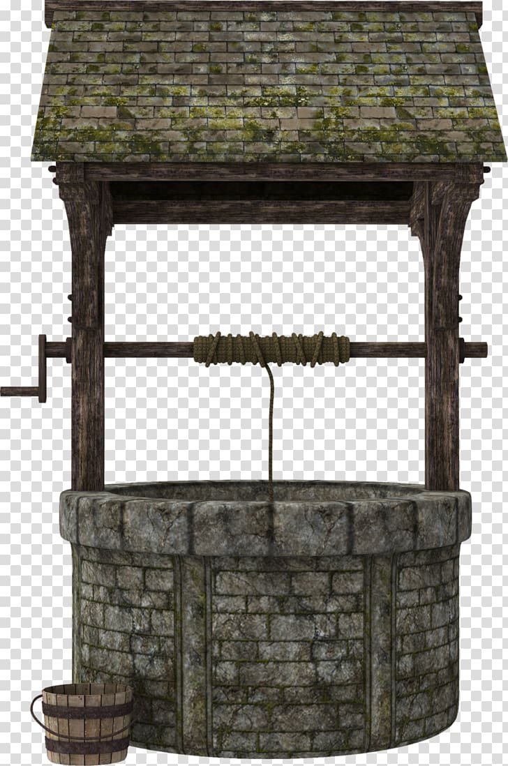 Wishing well Water well , old city transparent background PNG clipart