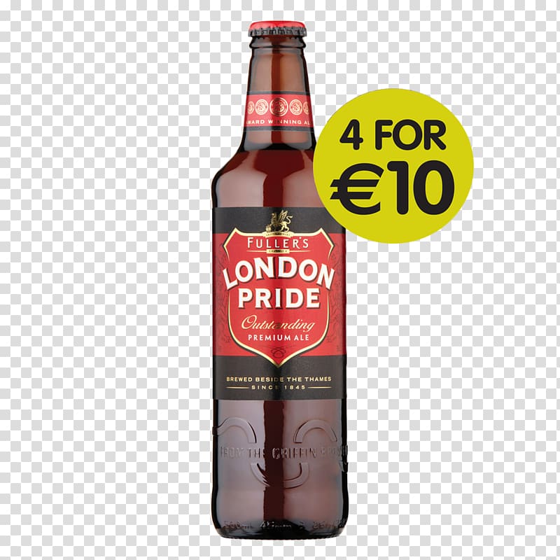 Fuller\'s Brewery Beer India pale ale Fuller\'s London Pride, beer transparent background PNG clipart