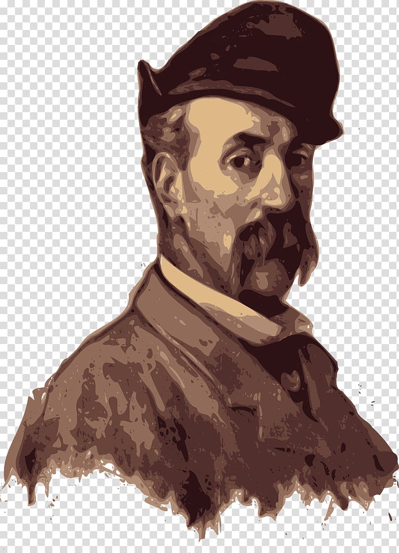 La Rotonda dei bagni Palmieri Giovanni Fattori, 1825-1908 Painter Self-portrait Macchiaioli, beard and moustache transparent background PNG clipart