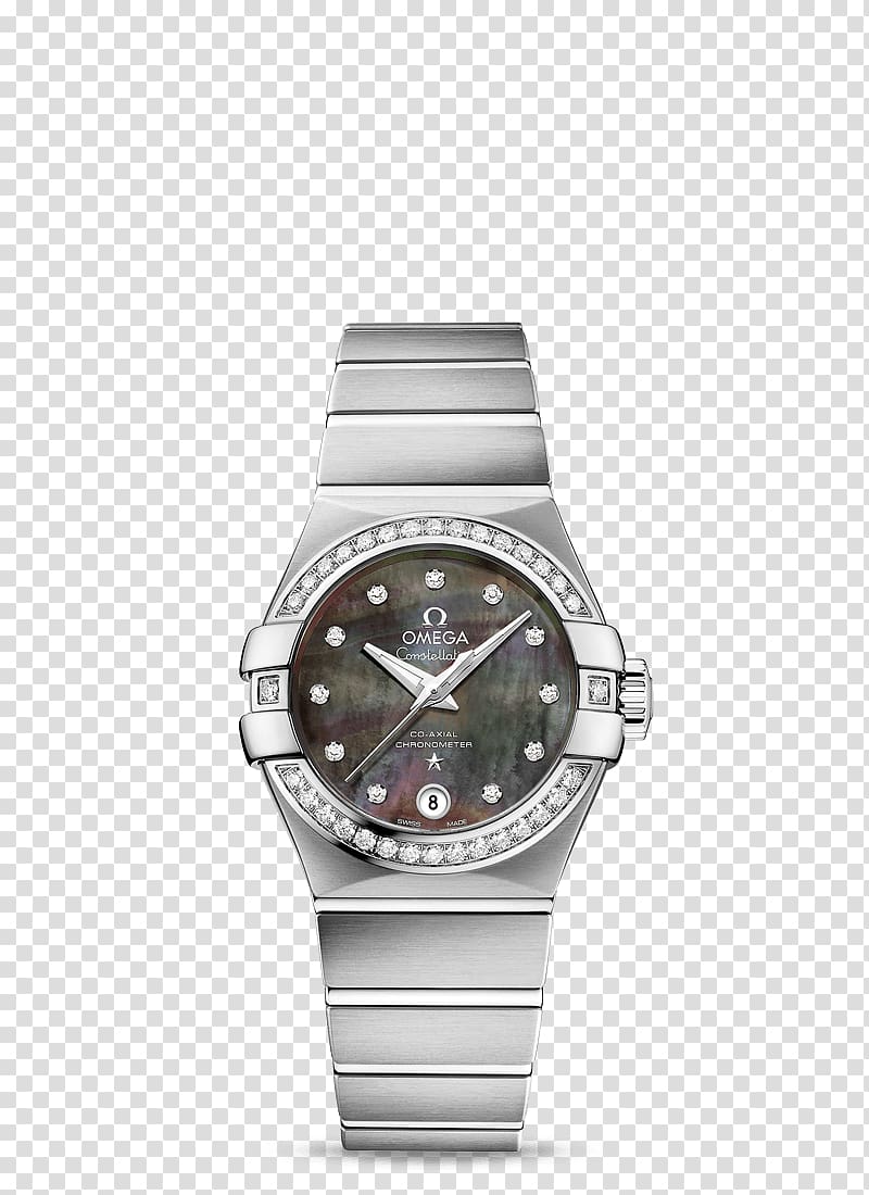 Omega Speedmaster Coaxial escapement Omega SA Omega Constellation Watch, watch transparent background PNG clipart