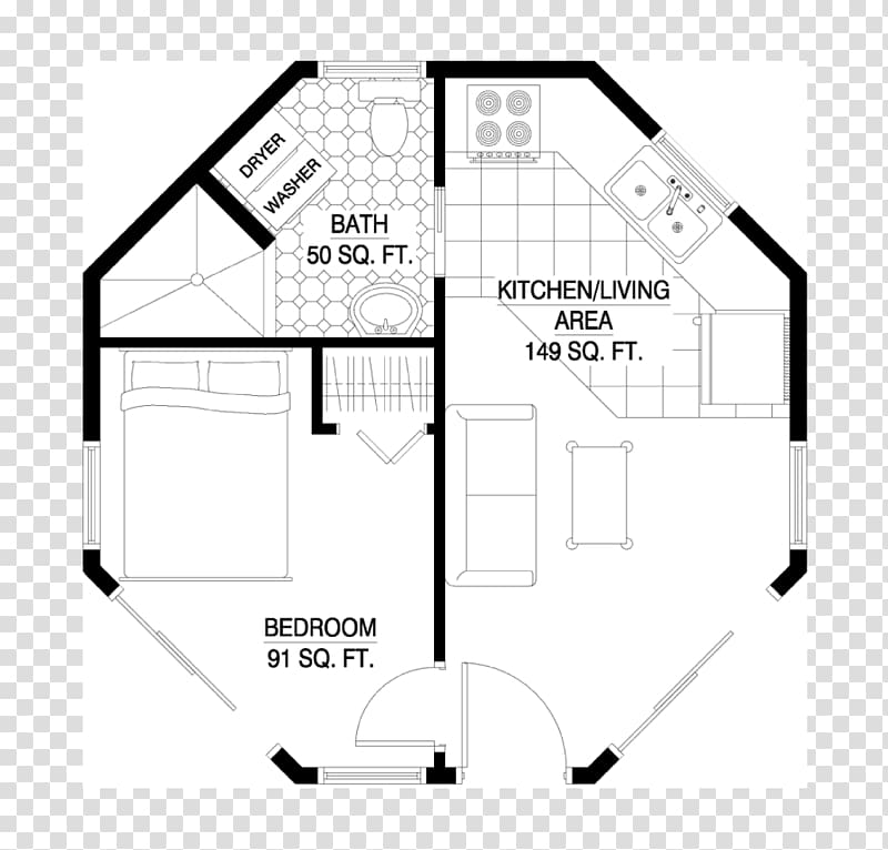 Floor plan House plan Tiny house movement, house transparent background PNG clipart