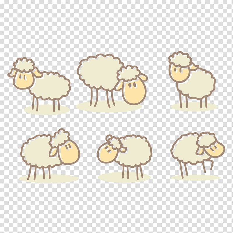 sheep , Sheep Alpaca Cartoon Drawing, Sheep transparent background PNG clipart