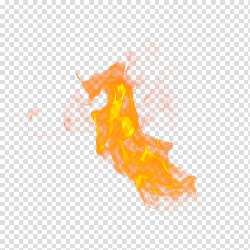 Yellow background material flame shape transparent background PNG ...