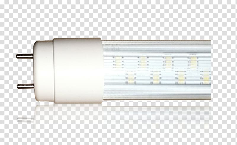 Fluorescent lamp Light-emitting diode LED tube Light fixture, light transparent background PNG clipart