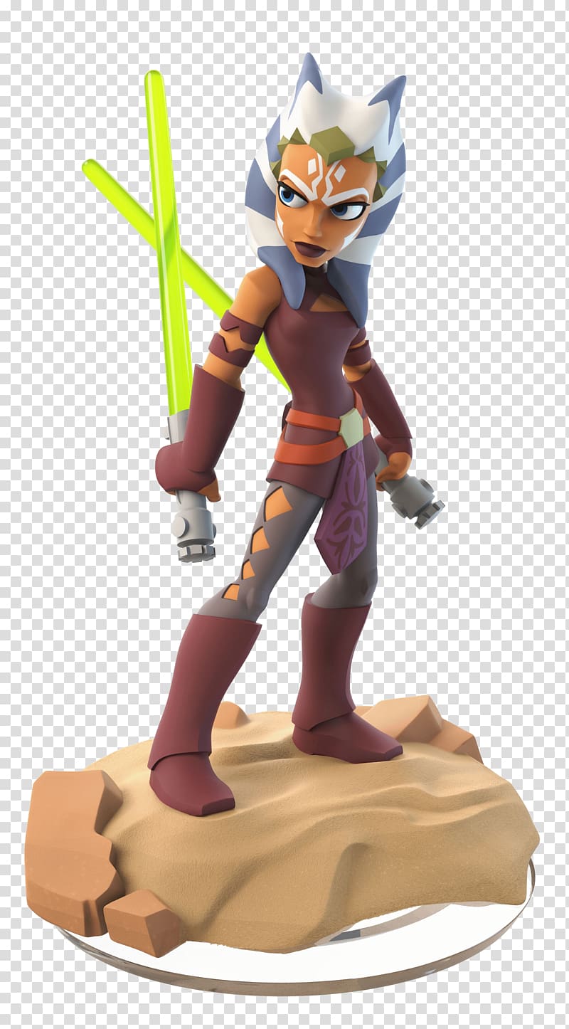 Disney Infinity 3.0 Ahsoka Tano Anakin Skywalker Obi-Wan Kenobi, disney infinity star wars transparent background PNG clipart