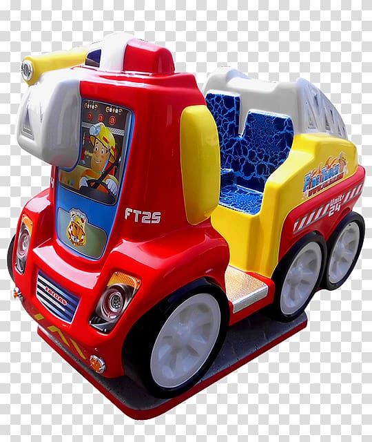 Motor vehicle Model car Fire engine Kiddie ride, Carnival rides transparent background PNG clipart