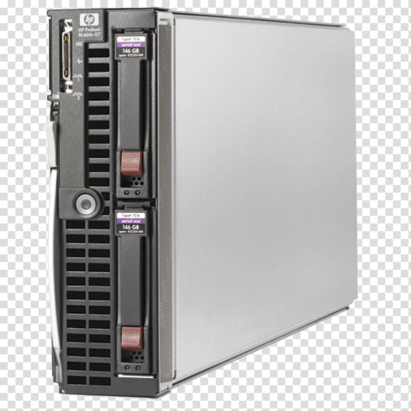 Hewlett-Packard ProLiant Blade server Xeon Computer Servers, host power supply transparent background PNG clipart