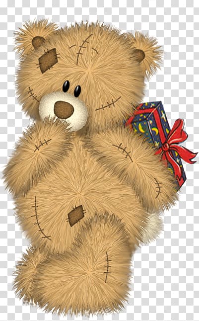 Teddy bear Party Christmas Me to You Bears, Tatty Teddy Bear transparent background PNG clipart