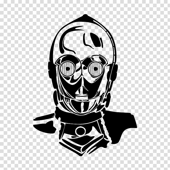 C-3PO R2-D2 BB-8 Darth Maul Drawing, star wars transparent background PNG clipart
