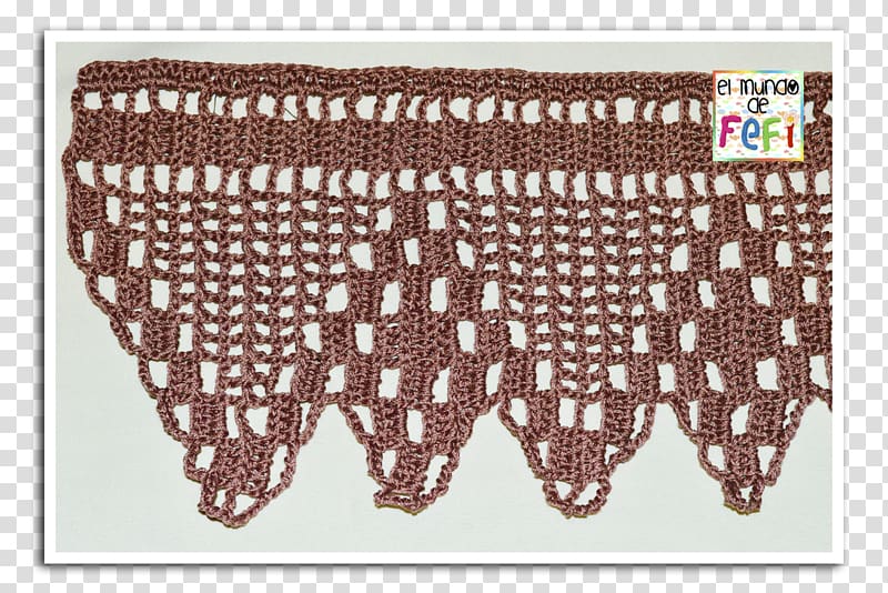 Crochet Textile Window Valances & Cornices Towel Pattern, el patron transparent background PNG clipart