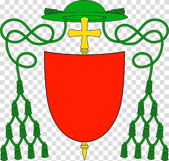 Escutcheon Cardinal Bishop Heraldry Galero, capelo transparent background PNG clipart