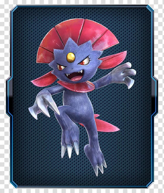 Pokkén Tournament Pokémon Sun and Moon Weavile Arcade game, OUTING transparent background PNG clipart