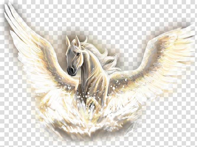 Horse Pegasus Poseidon Legendary creature Unicorn, horse transparent background PNG clipart