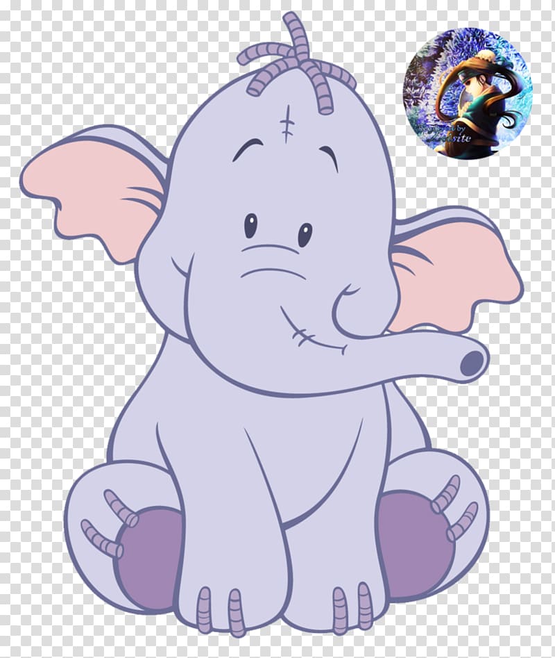 Winnie the Pooh Lumpy Piglet Heffalump Roo, elephant rabbit transparent background PNG clipart