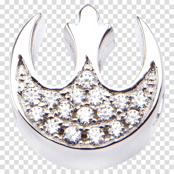 Charm bracelet Silver Symbol Jewellery Rebel Alliance, Rebel Alliance transparent background PNG clipart