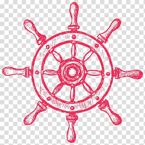 Ship\'s wheel Boat Drawing Steering wheel, lead transparent background PNG clipart