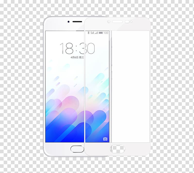 Meizu M3 Note Meizu M3S Meizu MX6 Meizu MX5 Meizu M3E, White tempered glass film transparent background PNG clipart