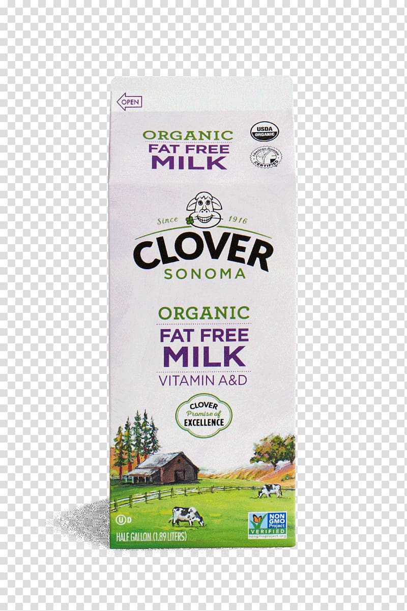 Chocolate milk Organic food Cream Clover Stornetta Farms, Fat Content Of Milk transparent background PNG clipart