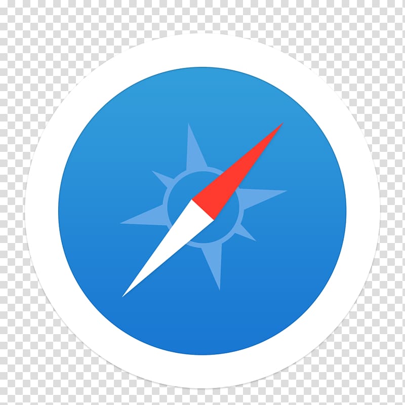 Safari logo, blue rocket sky air travel, Safari transparent background PNG clipart