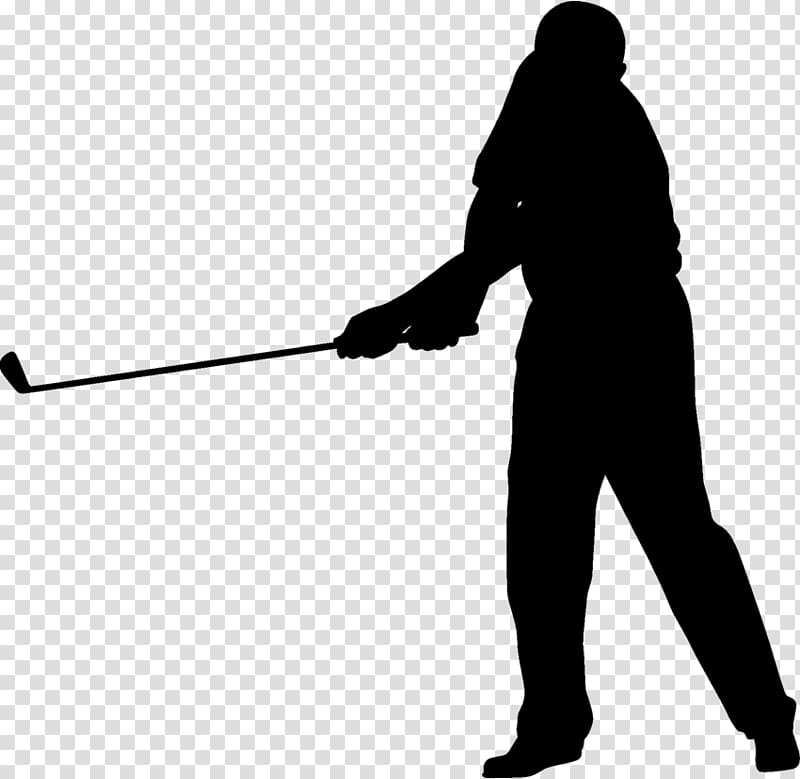 Silhouette Decal Golf Sticker, Silhouette transparent background PNG clipart