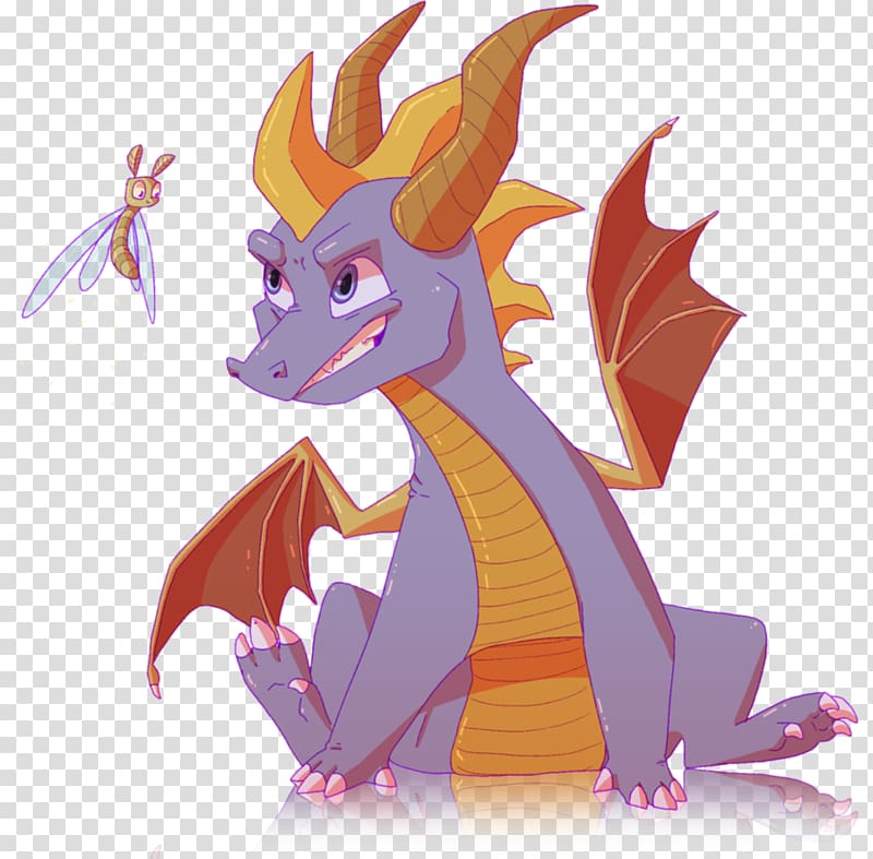 Spyro the Dragon Art Video game The Hunter, dragon transparent background PNG clipart